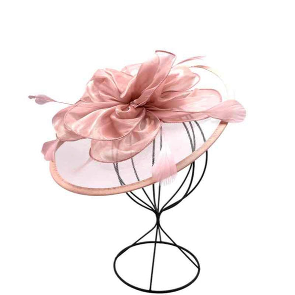 Bibi - chapeau cérémonie rose