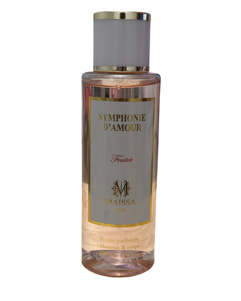 Brume parfumée SYMPHONIE D’AMOUR - corps et cheveux