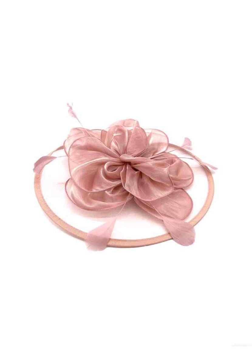 Bibi - chapeau cérémonie rose